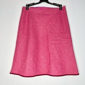 3/$20 ❤️ Next Vintage Fuchsia Wool-blend A-line Skirt US6 6P